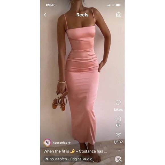 House of CB Pink Maxi Dress - Picture 12 of 15